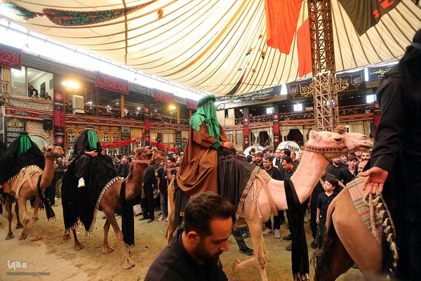 حرکت نمادین کاروان اسرای کربلا در خوانسار