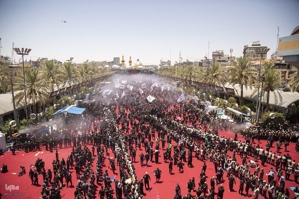 حال و هوای کربلای معلی در روز عاشورا