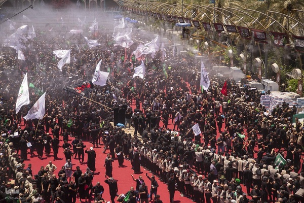 حال و هوای کربلای معلی در روز عاشورا