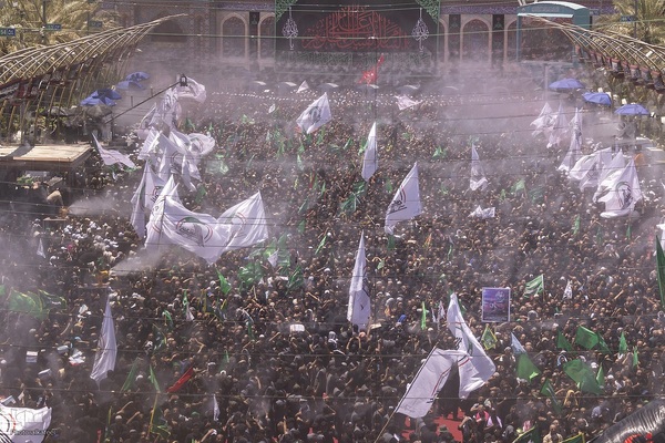 حال و هوای کربلای معلی در روز عاشورا