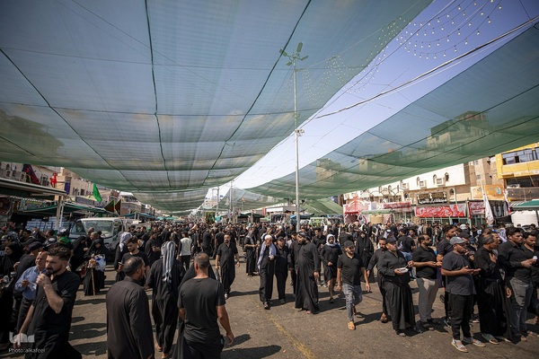 حال و هوای کربلای معلی در روز عاشورا