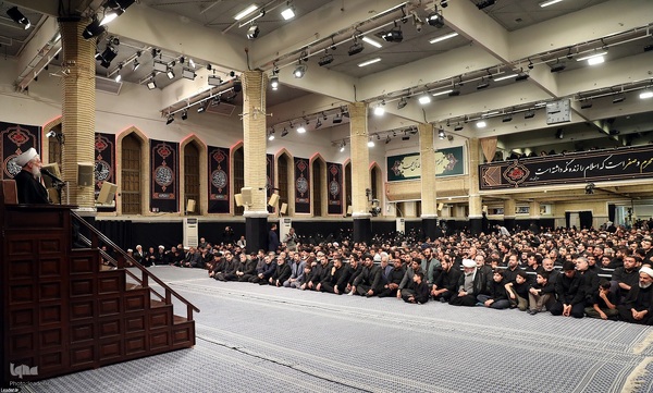 آخرین شب مراسم عزاداری حضرت اباعبدالله الحسین (علیه‌السلام)