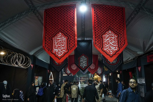 مراسم عزاداری دهه دوم محرم در هیئت هنر