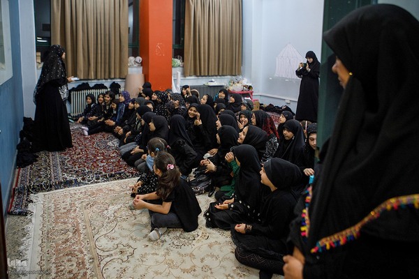 مراسم عزاداری دهه دوم محرم در هیئت هنر