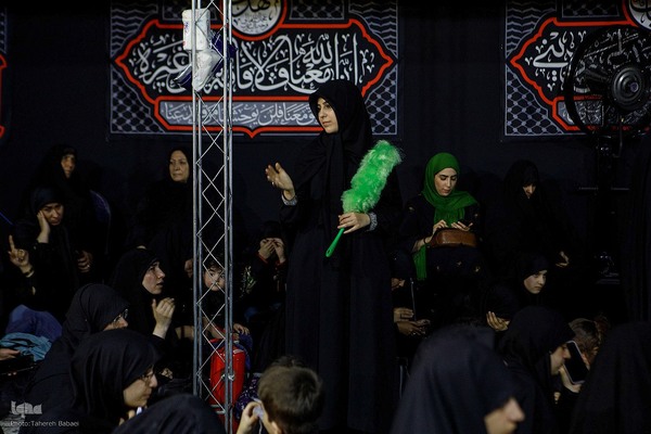 مراسم عزاداری دهه دوم محرم در هیئت هنر