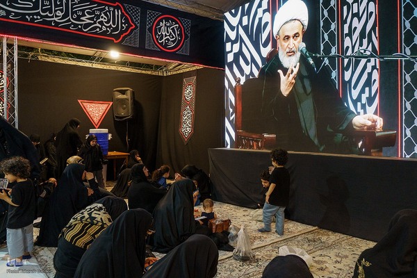 مراسم عزاداری دهه دوم محرم در هیئت هنر