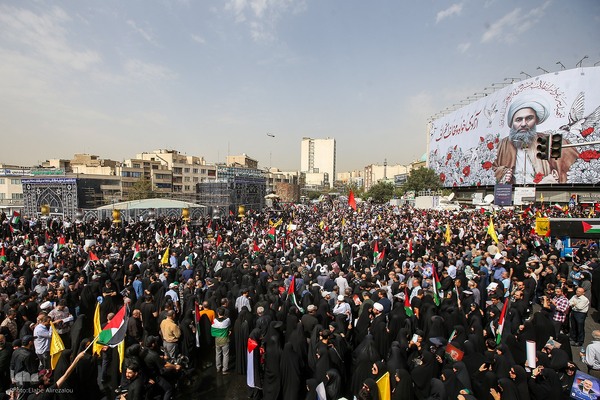 مراسم تشییع پیکر شهید «اسماعیل هنیه» در تهران