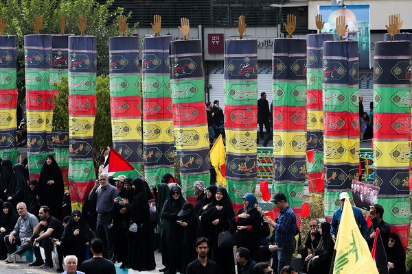 مراسم تشییع پیکر شهید «اسماعیل هنیه» در تهران