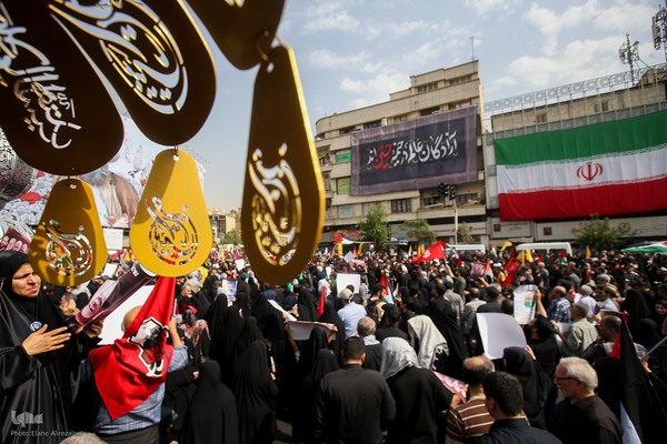 مراسم تشییع پیکر شهید «اسماعیل هنیه» در تهران