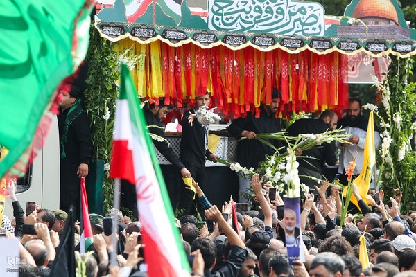 مراسم تشییع پیکر شهید «اسماعیل هنیه» در تهران