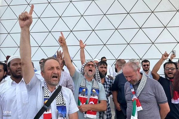 تشییع پیکر اسماعیل هنیه در قطر