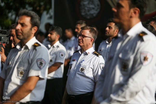 بدرقه کاروان بهداشت و درمان اربعین