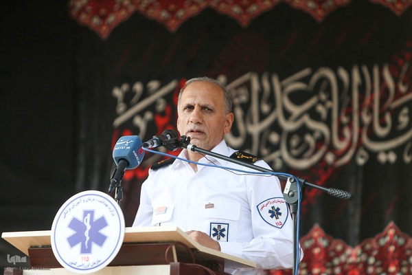 بدرقه کاروان بهداشت و درمان اربعین