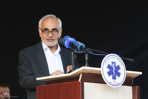 بدرقه کاروان بهداشت و درمان اربعین