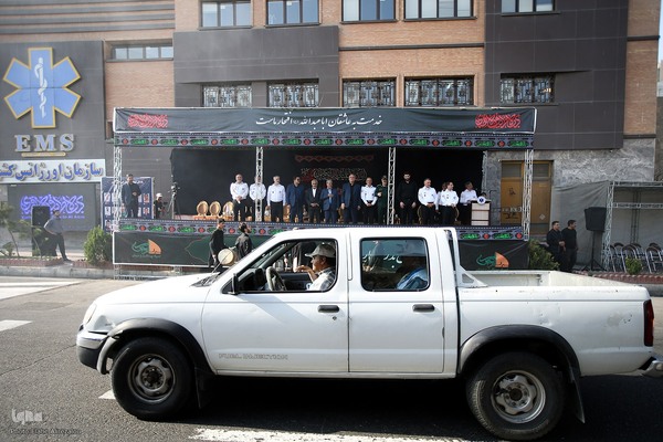 بدرقه کاروان بهداشت و درمان اربعین