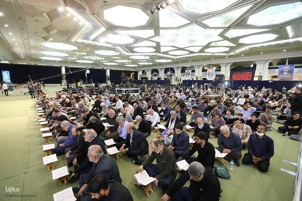 مراسم بزرگداشت شهید اسماعیل هنیه از سوی جامعه قرآنی