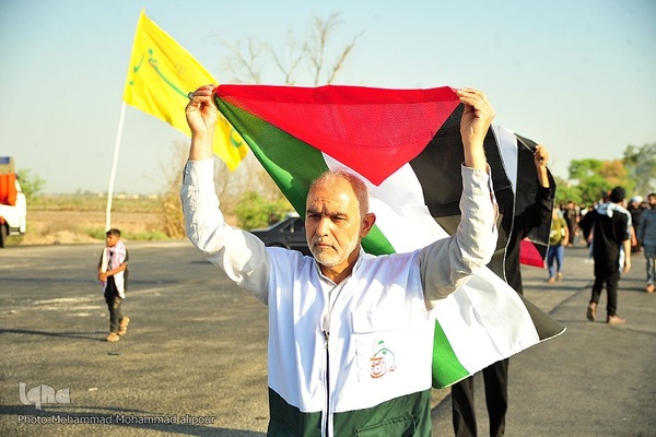 حرکت زائران اربعین از الهایی