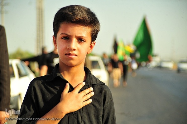 حرکت زائران اربعین از الهایی