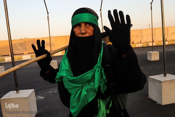 تردد زائران اربعین در مرز چذابه