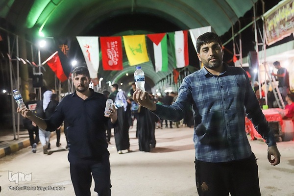 تردد زائران اربعین در مرز چذابه