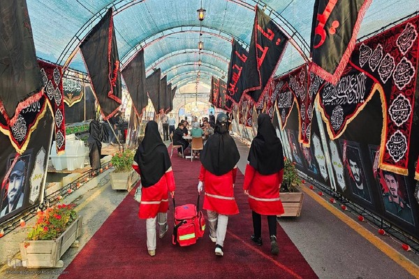 خدمات‌رسانی نیروهای هلال احمر آذربایجان غربی در مرز تمرچین‎