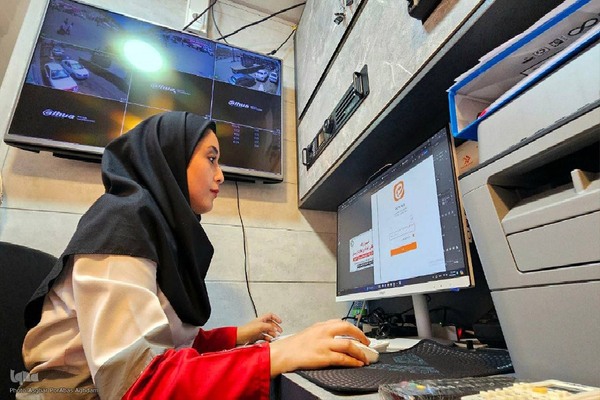 خدمات‌رسانی نیروهای هلال احمر آذربایجان غربی در مرز تمرچین‎