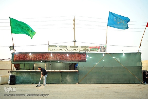 مرز شلمچه در آستانه اربعین