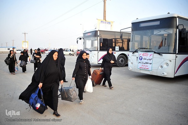 مرز شلمچه در آستانه اربعین