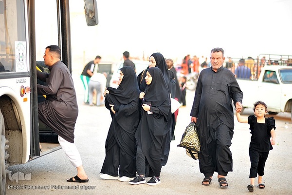 مرز شلمچه در آستانه اربعین