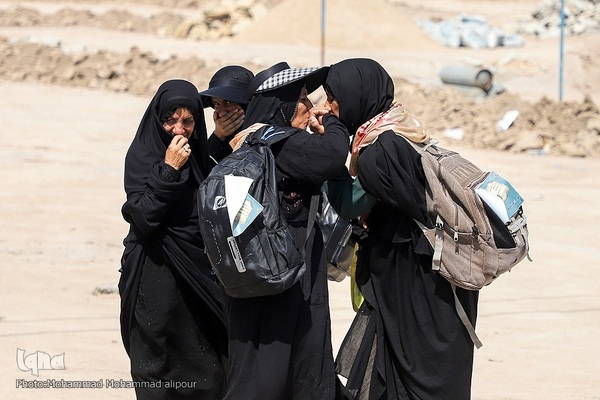 مرز شلمچه در آستانه اربعین