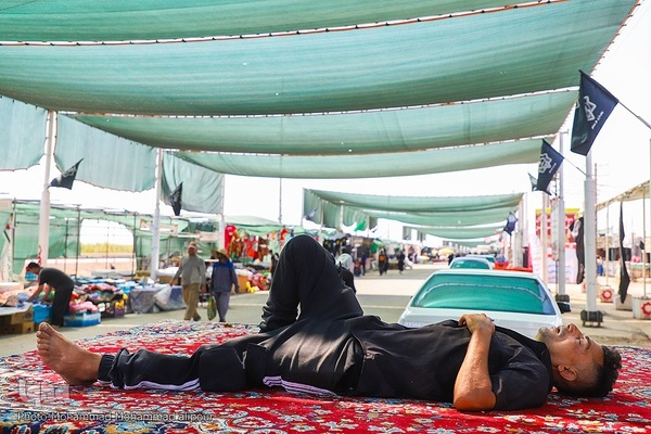 مرز شلمچه در آستانه اربعین