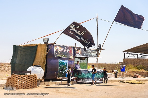 مرز شلمچه در آستانه اربعین