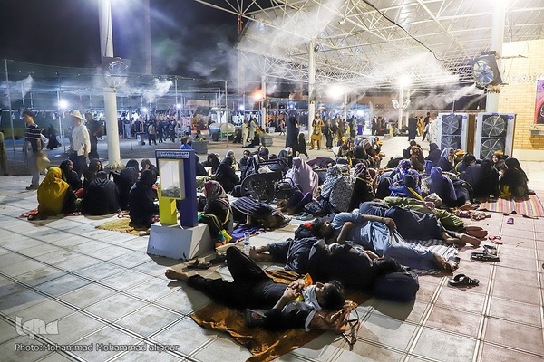 خروج شبانه زائران از مرز چذابه