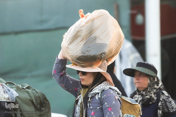 تردد شبانه زوار در مرز شلمچه