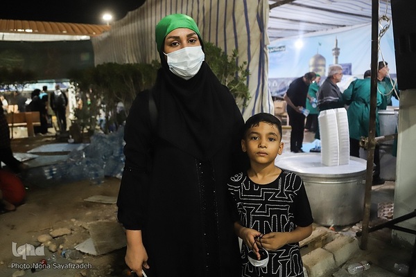 تردد شبانه زوار در مرز شلمچه