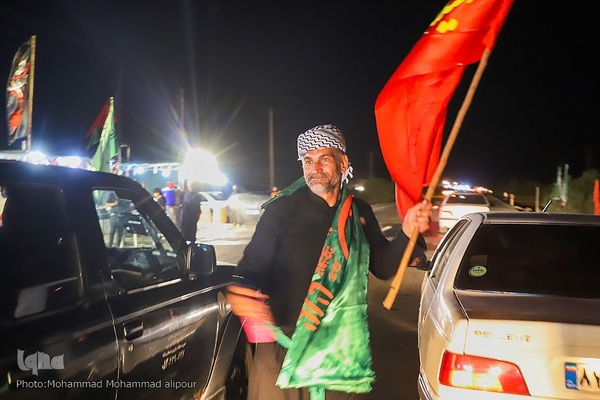 خدمت‌رسانی شبانه‌روزی مواکب حسینی به زوار در چذابه