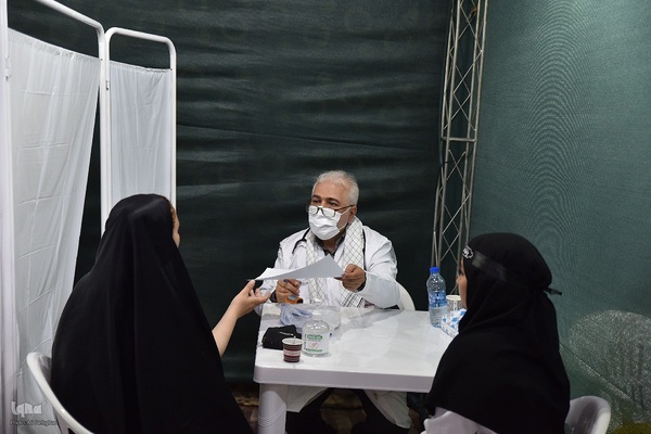 موکب درمانی استان گلستان در کربلای معلی