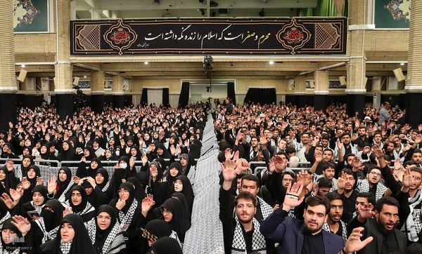 مراسم عزاداری اربعین حسینی در حسینیه امام خمینی