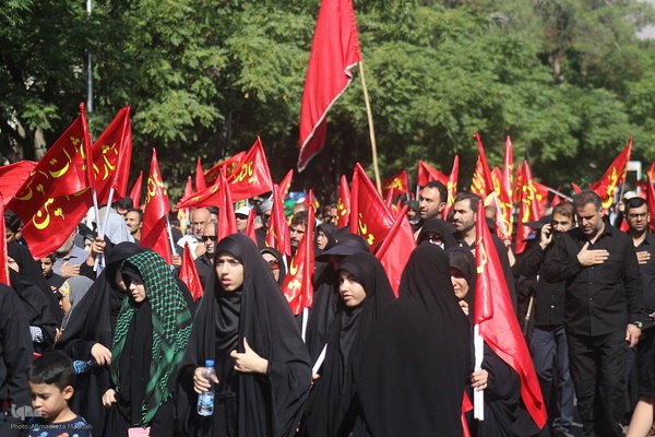 پیاده‌روی جاماندگان اربعین درفارس