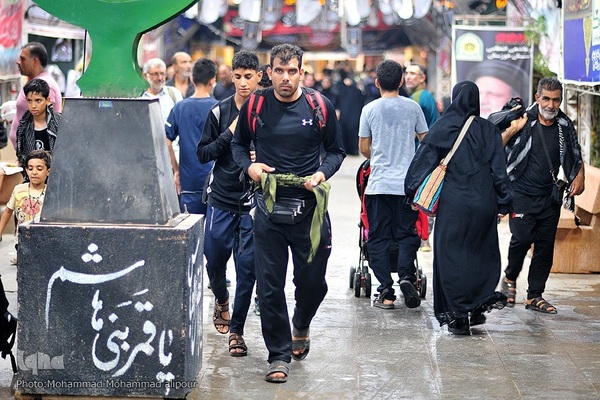 بازگشت زوار اربعین از مرز شلمچه