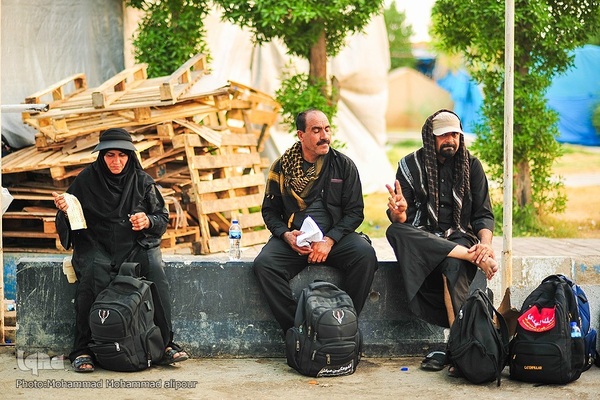 بازگشت زوار اربعین از مرز شلمچه