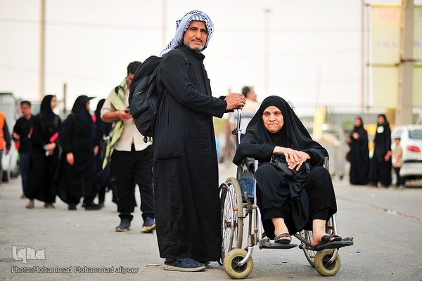 بازگشت زوار اربعین از مرز شلمچه