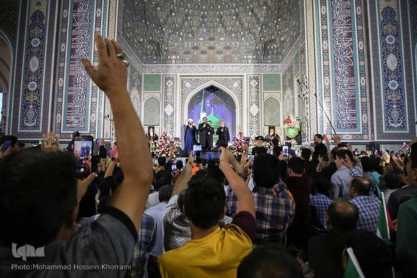 بزرگترین محفل قرآنی جهان، در حرم مطهر رضوی