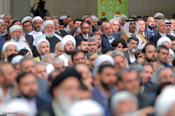 دیدار مسئولان نظام، سفرای کشور‌های اسلامی و میهمانان کنفرانس وحدت