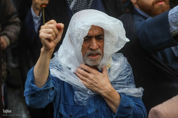 اجتماع «آغاز نصرالله» در میدان فلسطین تهران