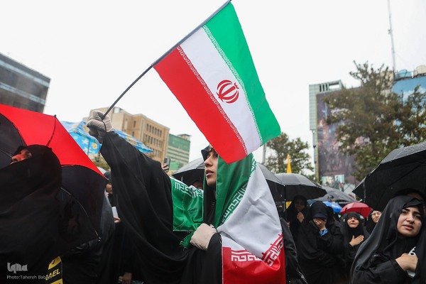 اجتماع «آغاز نصرالله» در میدان فلسطین تهران