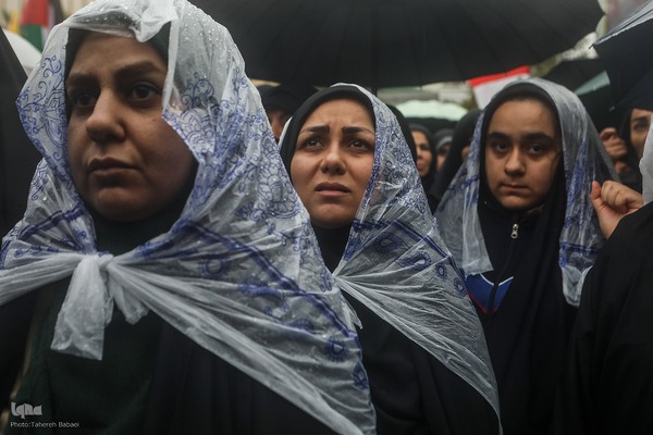 اجتماع «آغاز نصرالله» در میدان فلسطین تهران