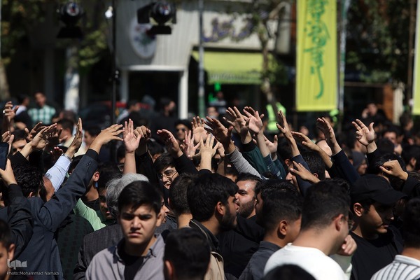 تجمع بزرگ فرهنگیان و دانش آموزان در حمایت از حزب الله لبنان