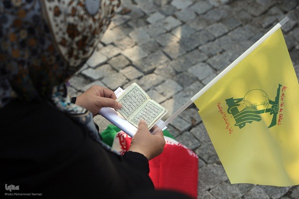 اجتماع مردمی زنان ایرانی در همدلی با بانوان لبنانی