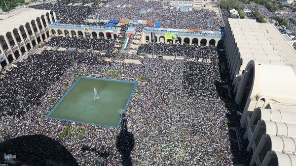 اقامه نماز جمعه به امامت رهبر معظم انقلاب اسلامی